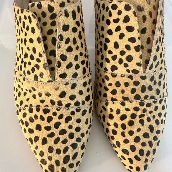 Matisse Mon Amie Calf Hair Slip On Oxfords - Picture 6 of 7